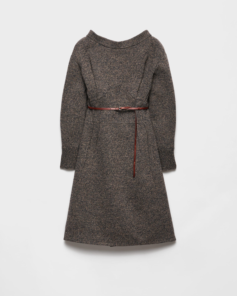 Mouliné wool dress 1