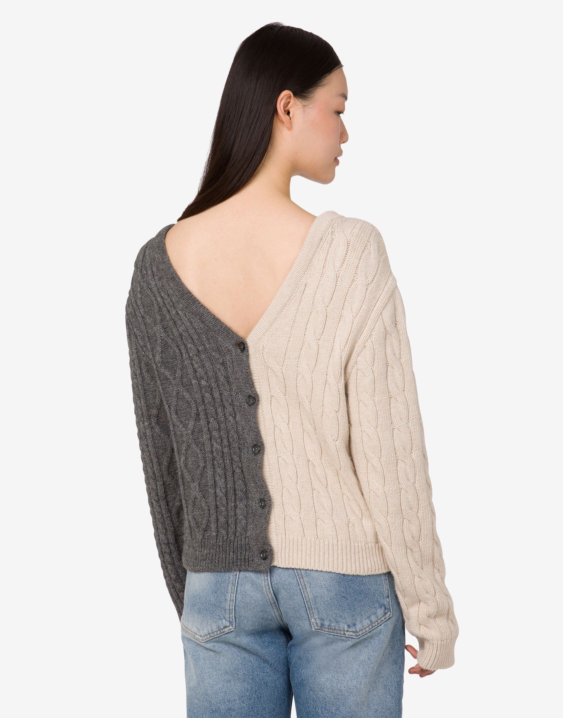 ALPACA BLEND CARDIGAN - 3