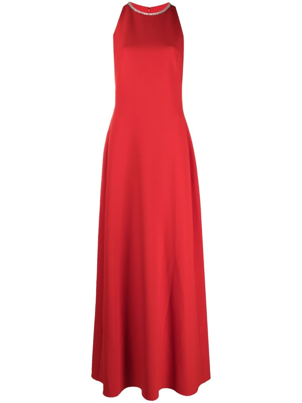 sleeveless long dress - 1