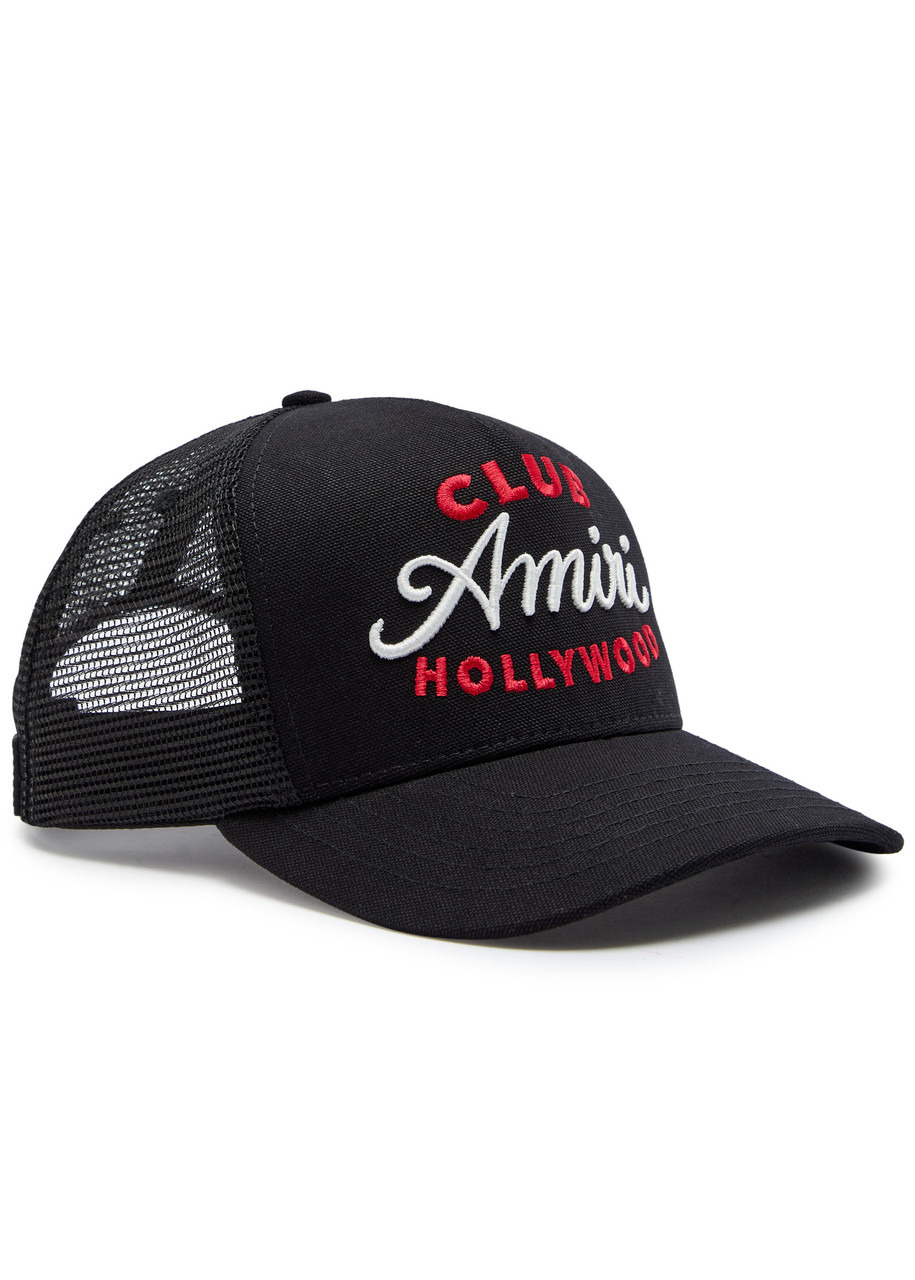 Amiri Club Amiri Embroidered Canvas Trucker hat - 1