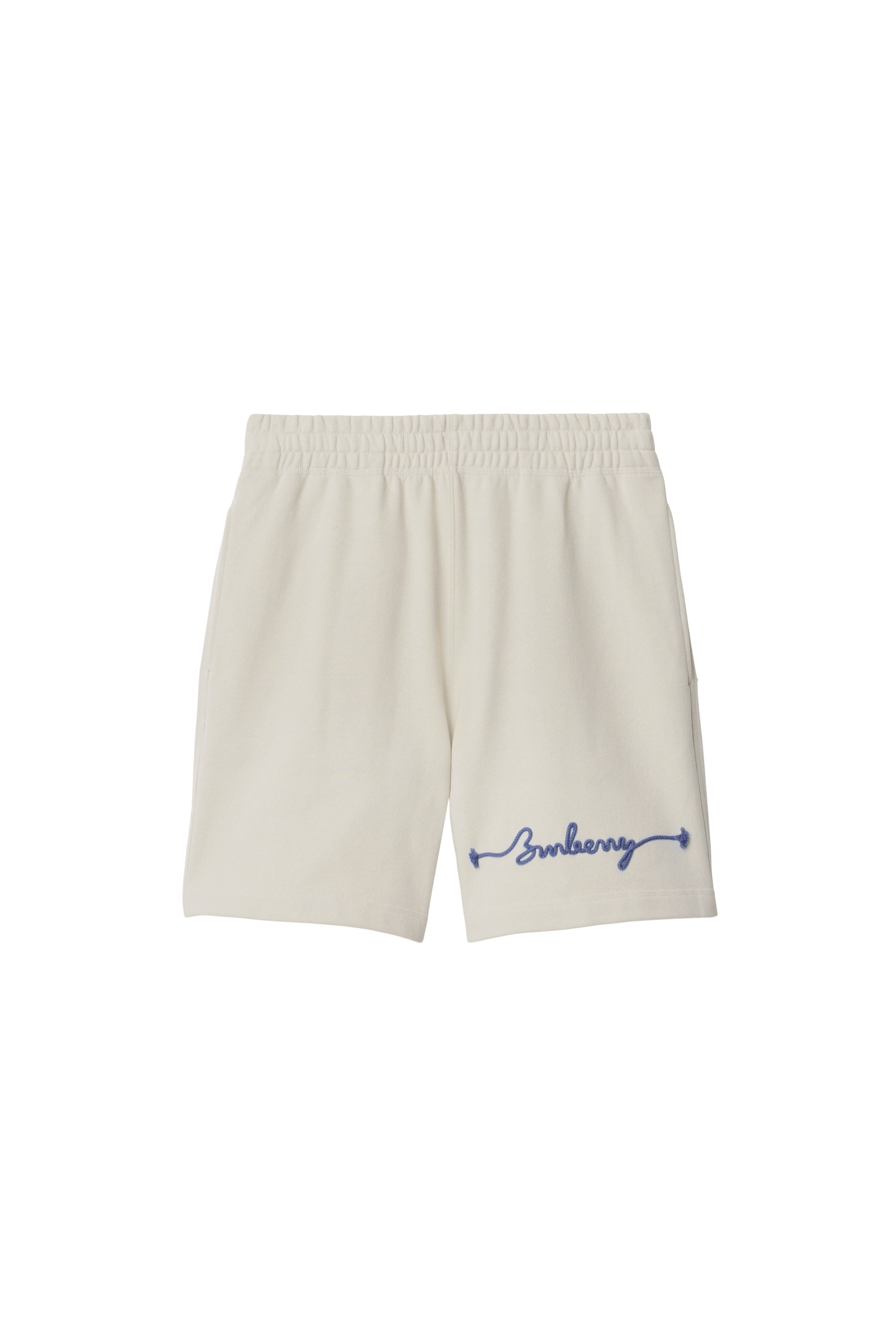 burberry Knot Cotton Shorts in Sail at Nordstrom - 6