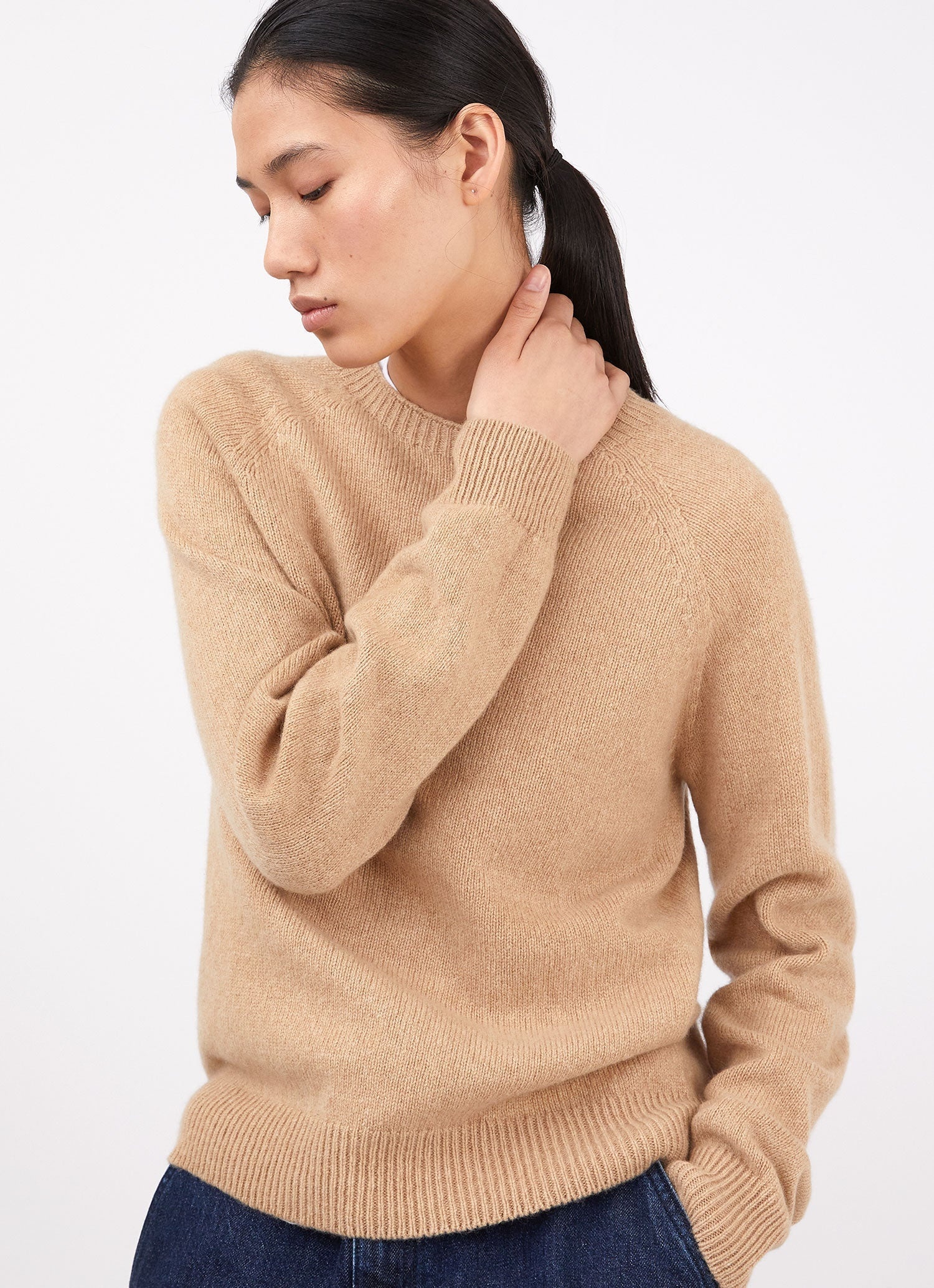 Lambswool Crew Neck Jumper - 2