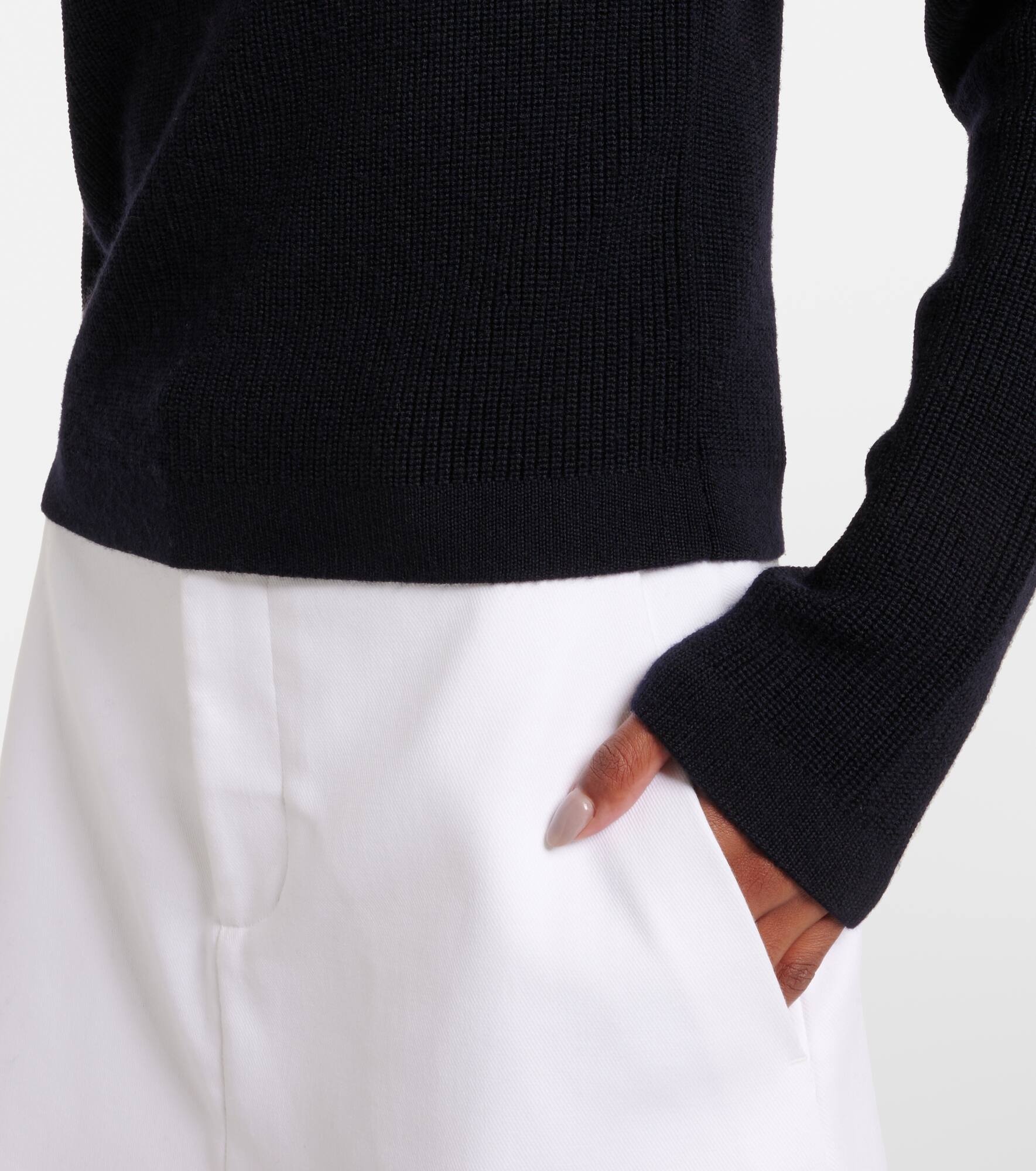 Wool and cashmere sweater - 5