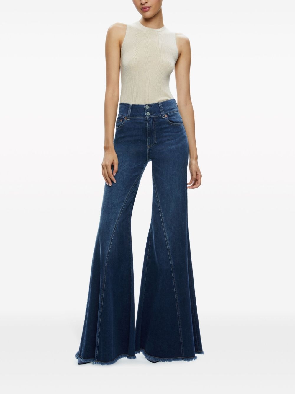 Beautiful Seamed flared jeans - 2