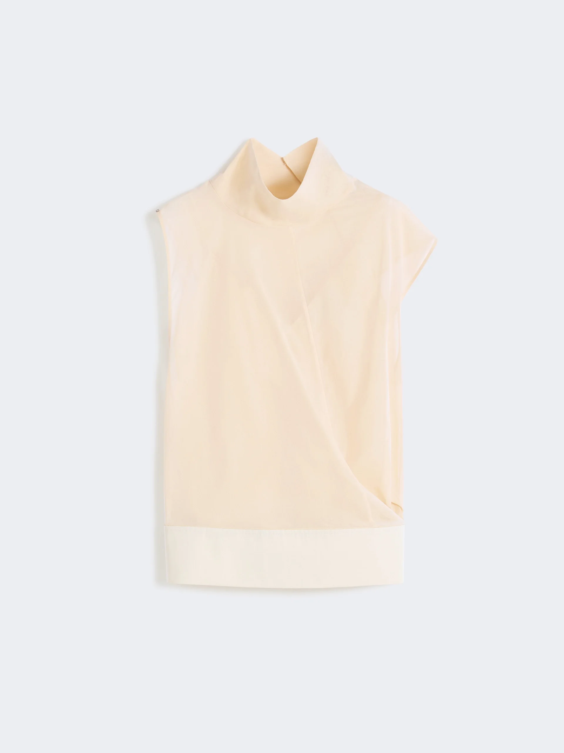 GRADO Cotton voile two-piece blouse - ECRU - 1