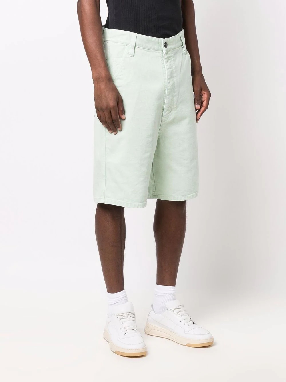 oversize cotton shorts - 4