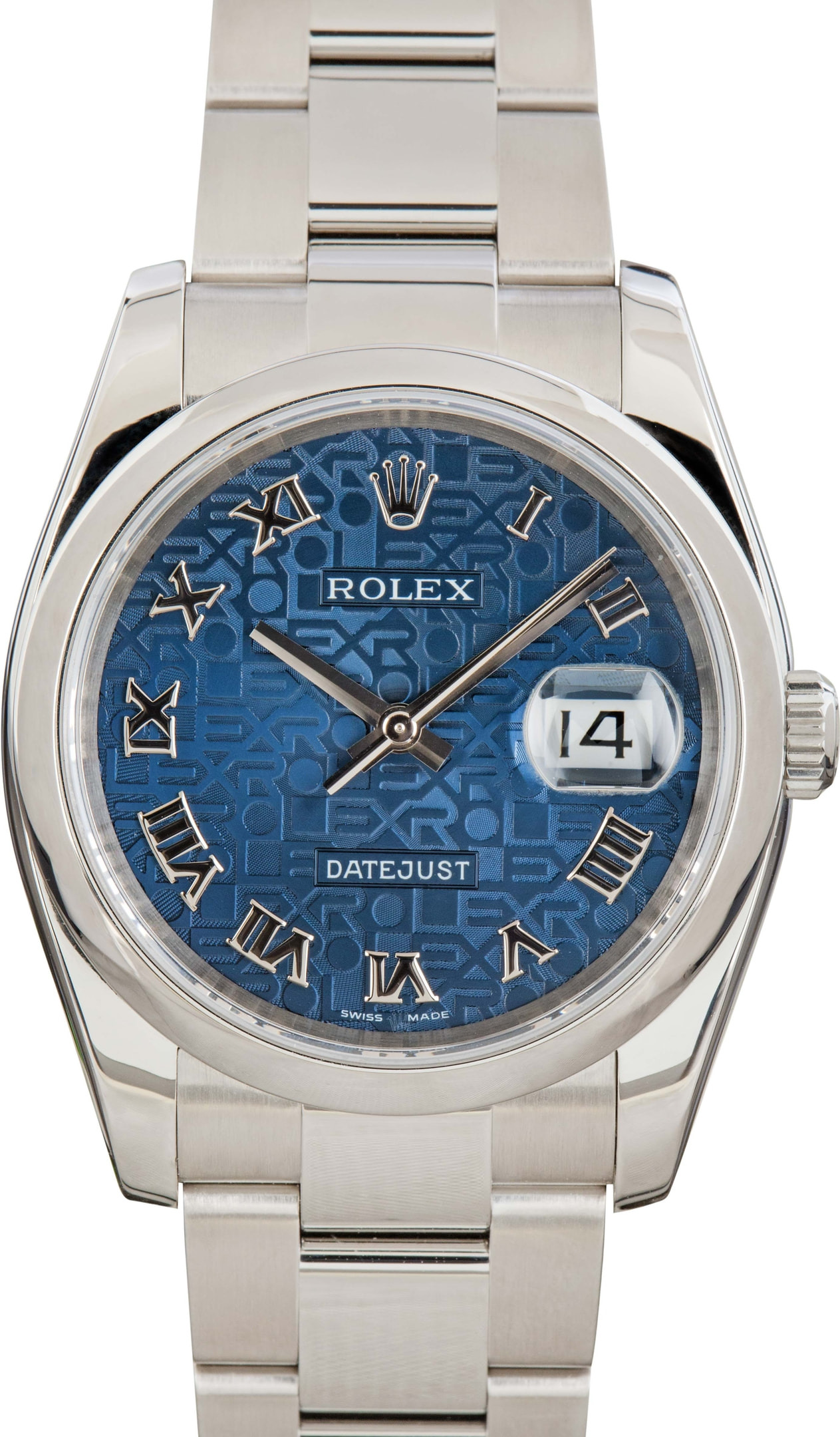 Rolex Datejust 116200 Blue Jubilee Dial - 1