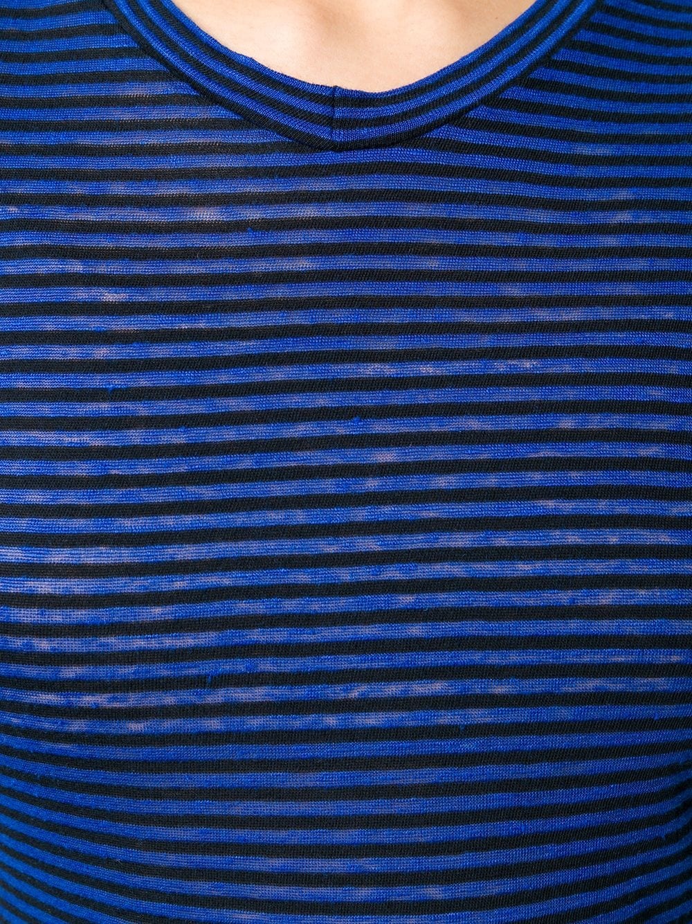 striped T-shirt - 5