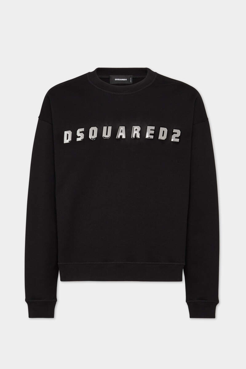 DSQUARED2 BRUSHED FLEECE RELAX FIT SWEATSHIRT - 1