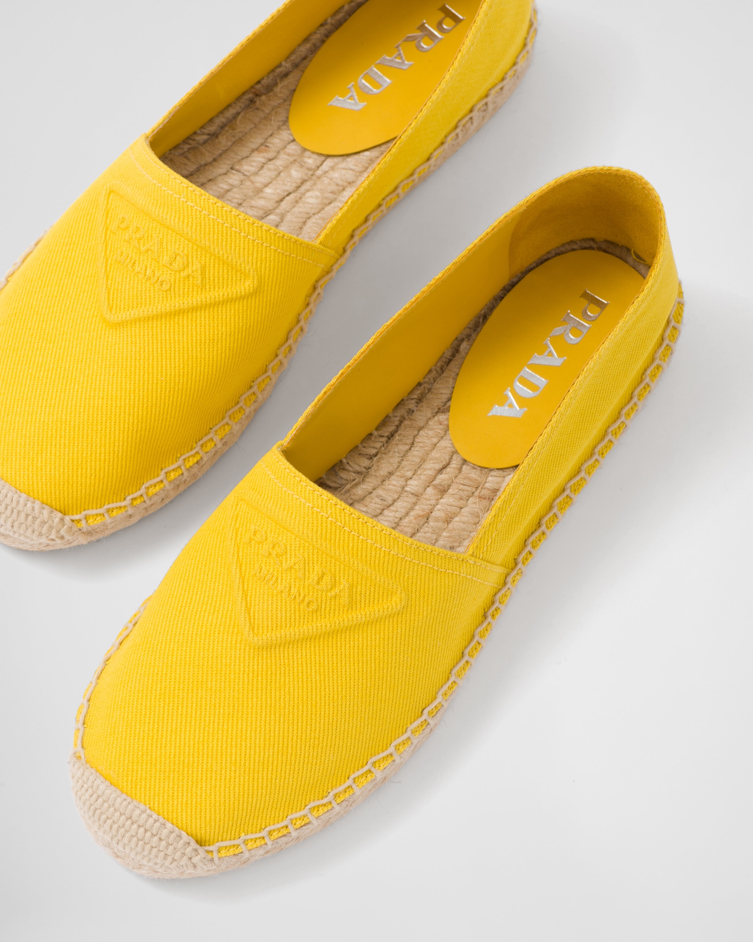 Cotton drill espadrilles - 6