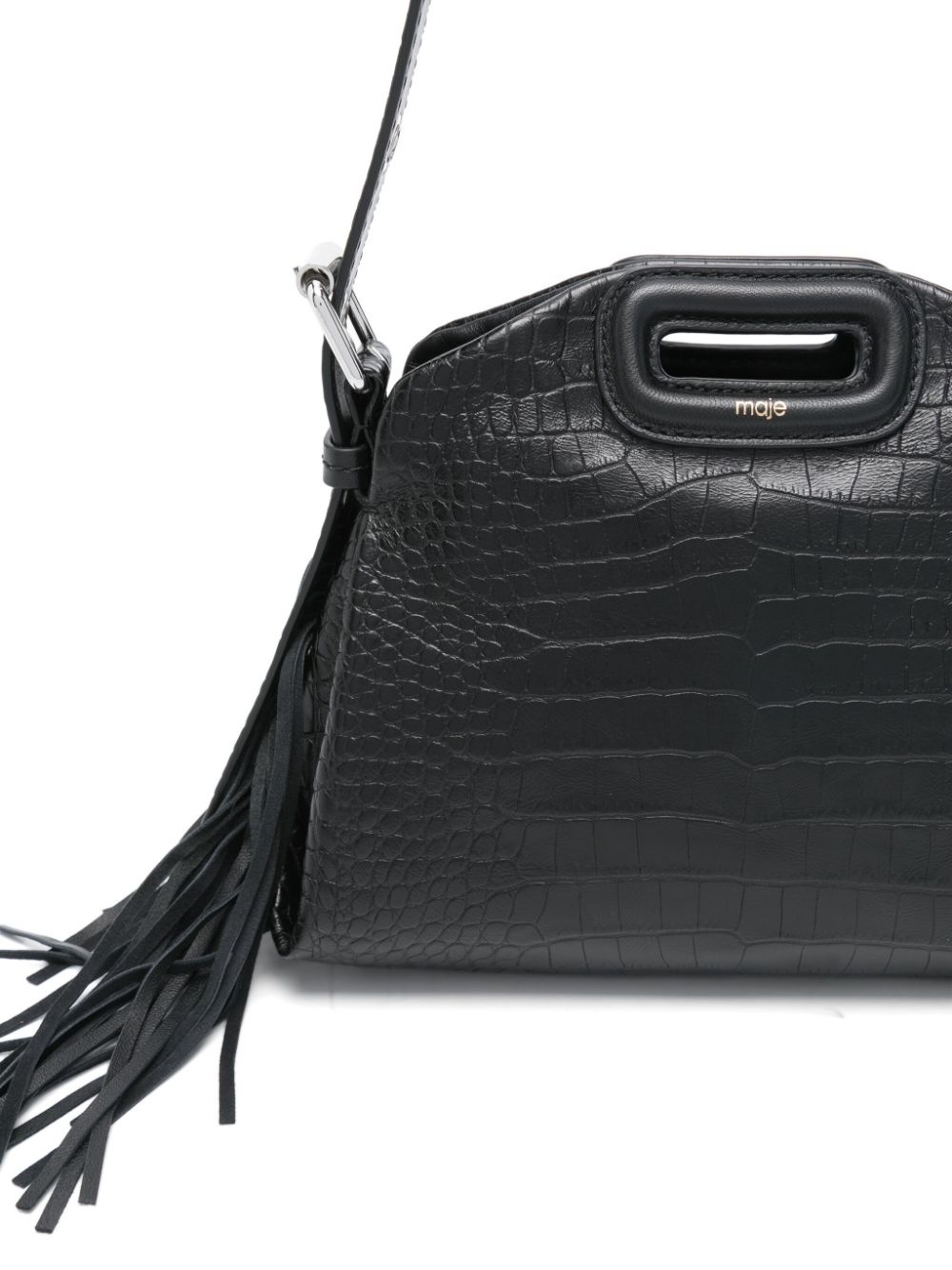 mini Miss M embossed leather bag - 4