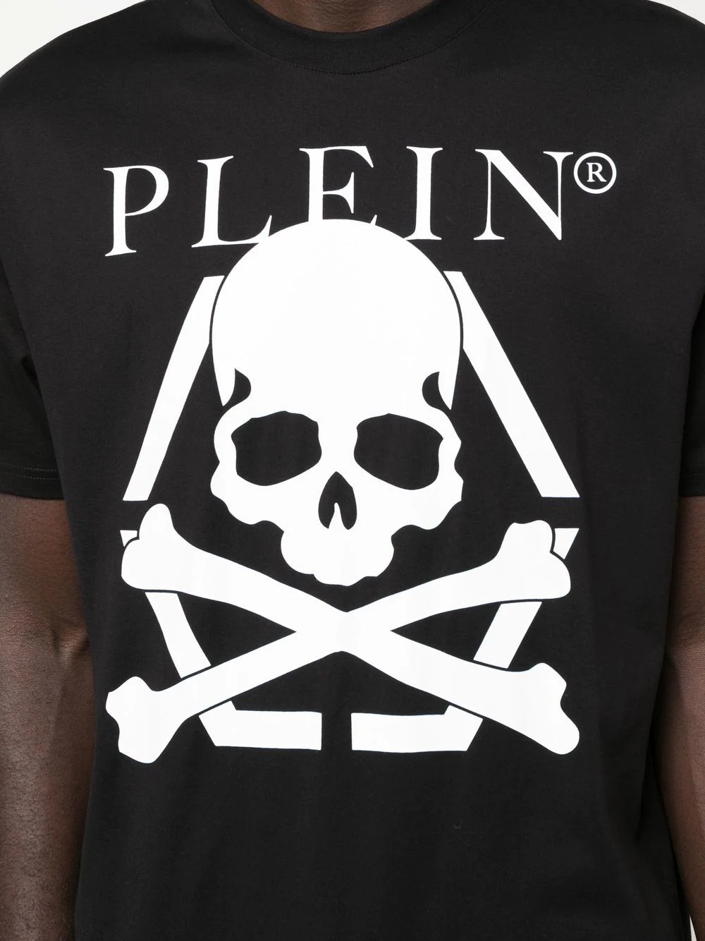 skull-print short-sleeved T-shirt - 5