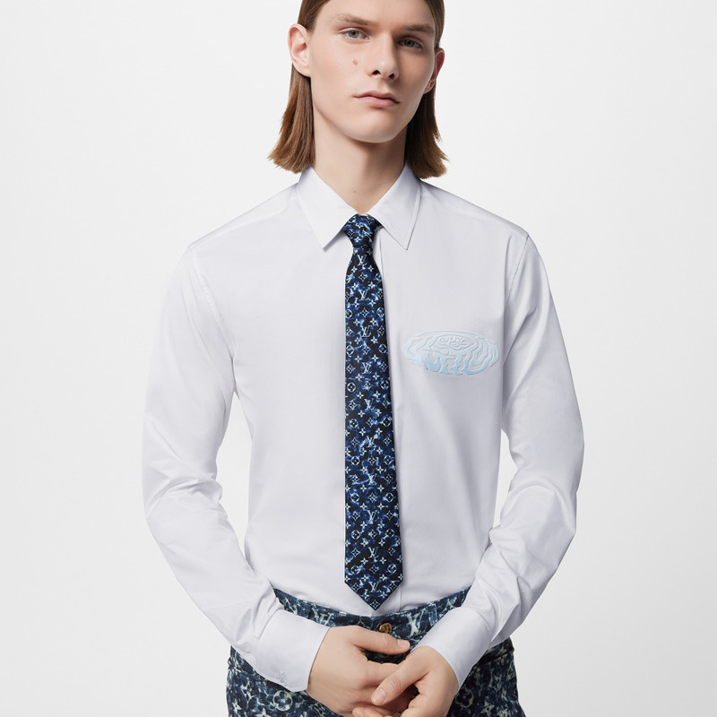 Louis Vuitton Monogram Pointillism Tie outlook