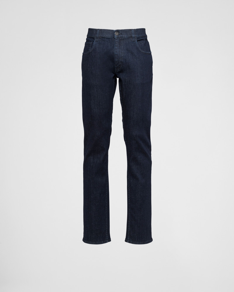 Five-pocket stretch-denim trousers 1