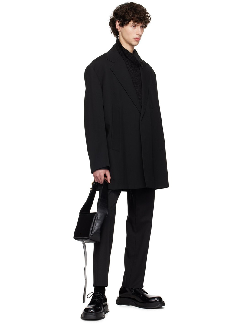 Jil Sander Black Tailored Trousers outlook