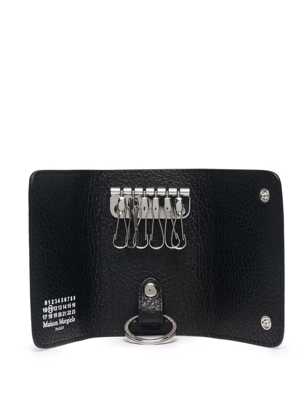 four-stitch leather key holder - 3