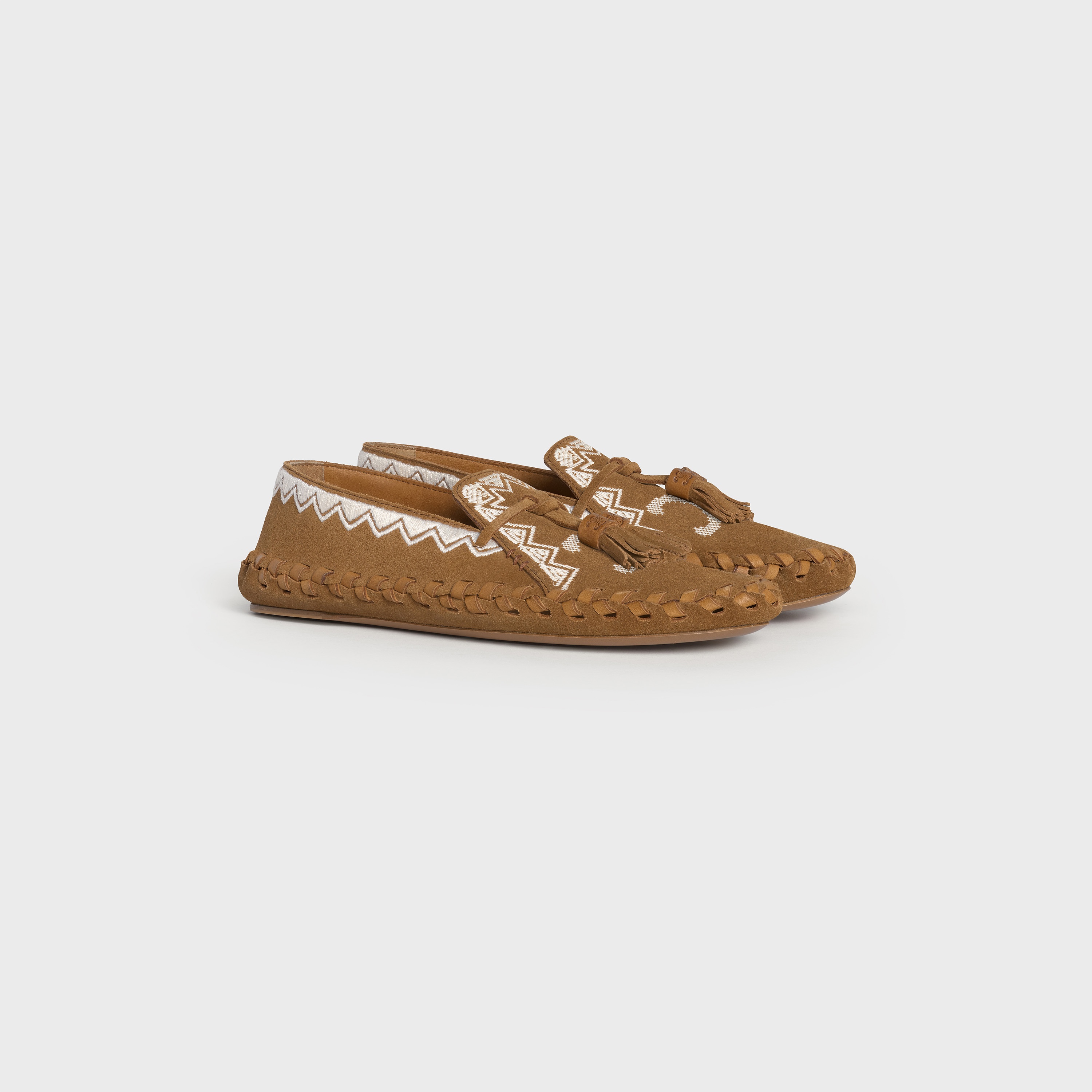 Celine Marlou Flat Slip-on in Suede calfskin - 2