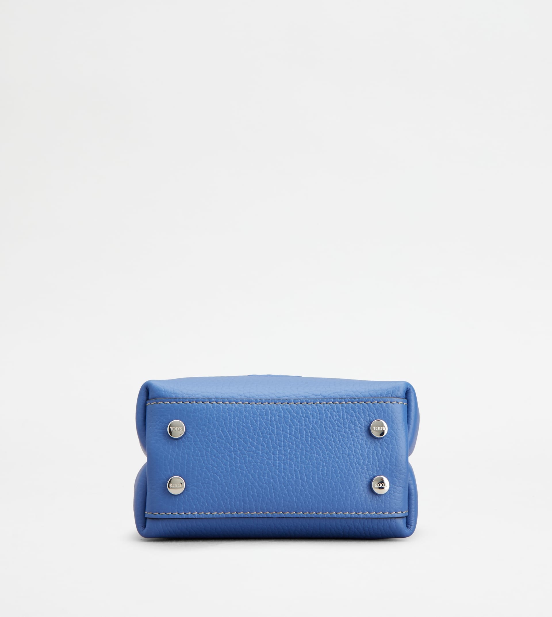 TOD'S MICRO BAG IN LEATHER - LIGHT BLUE - 3
