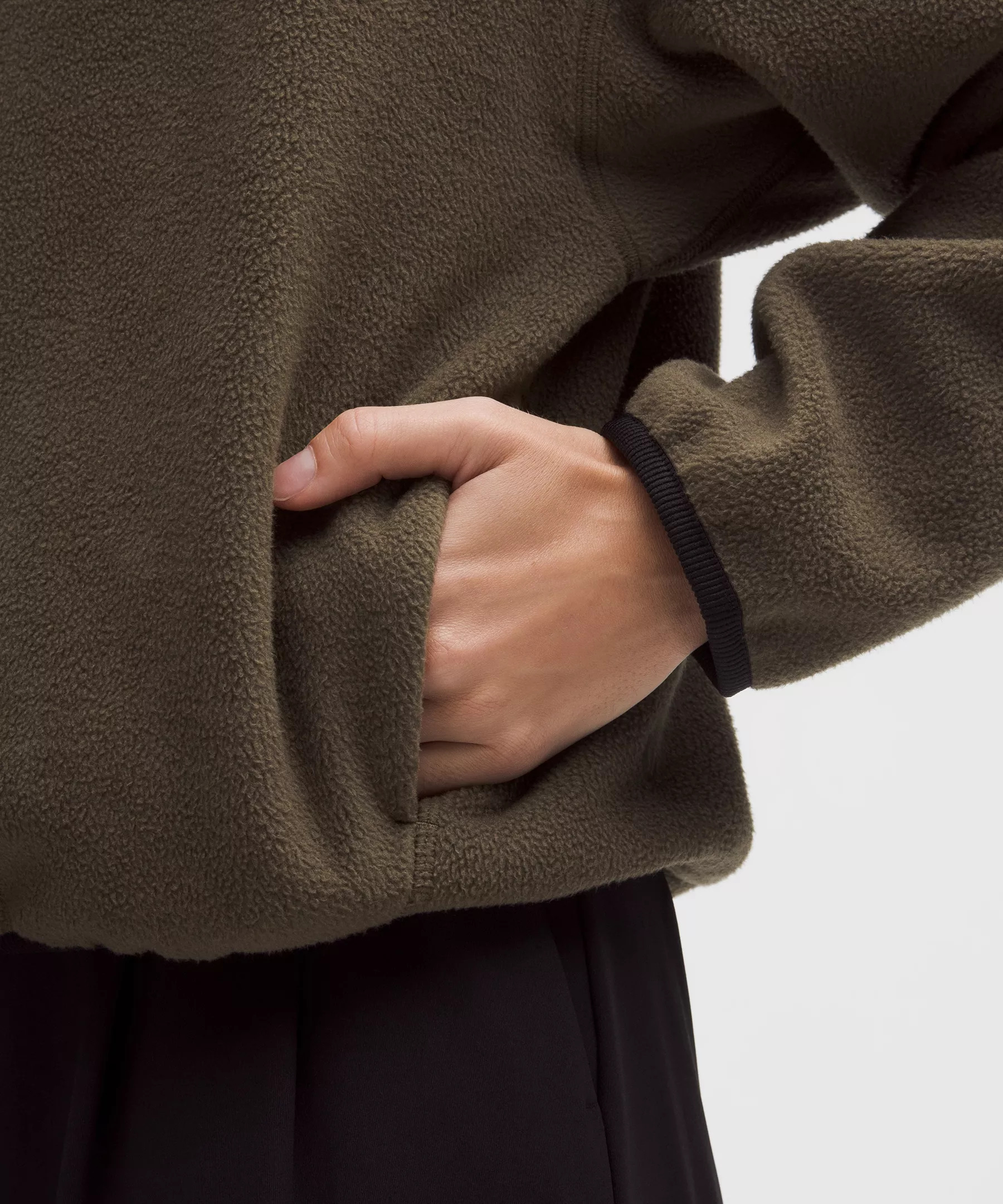 Tumbled Fleece Half-Zip Jacket - 5