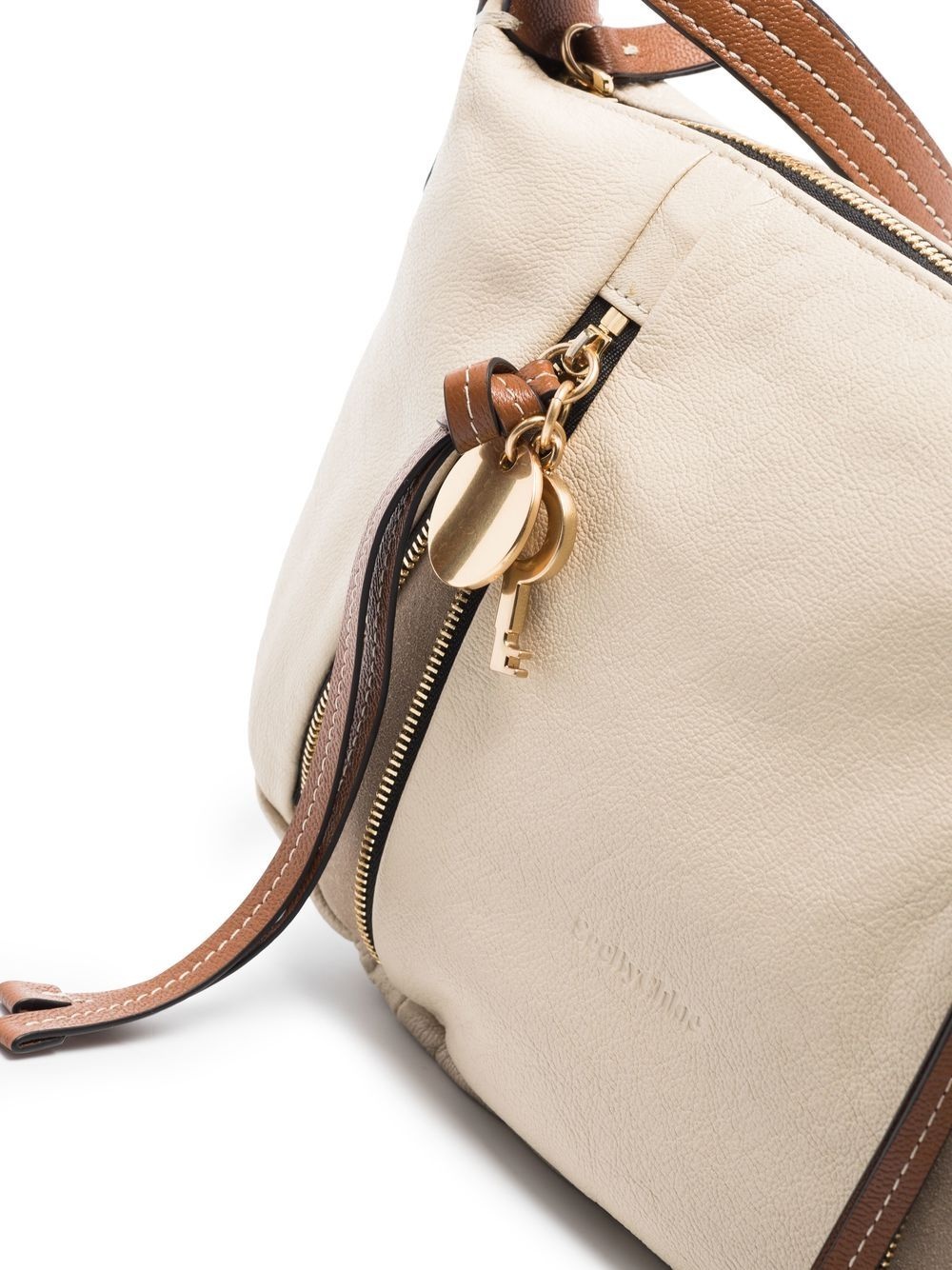 Indra leather crossbody bag - 5