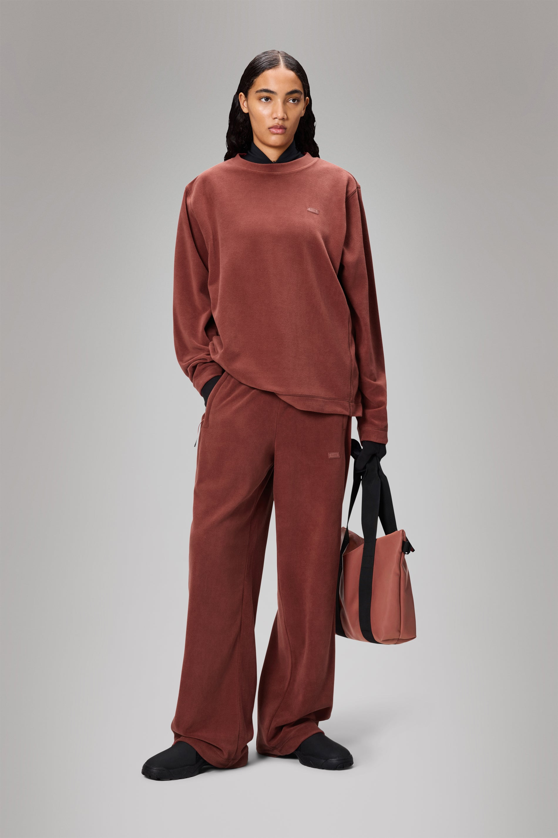 Addis Fleece Pants Wide - 4