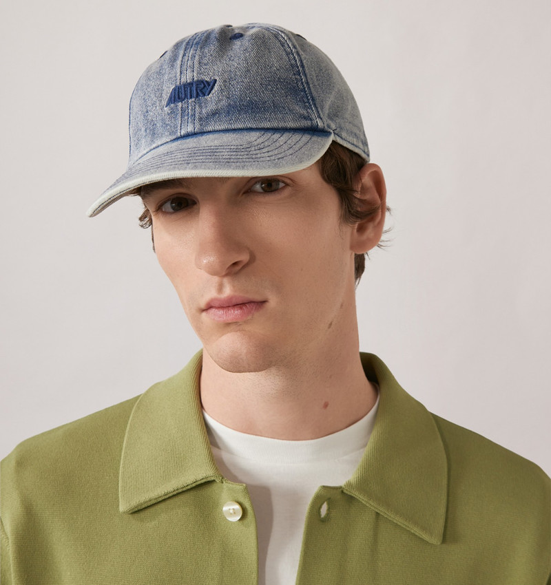 AUTRY BASEBALL CAP IN DENIM UNISEX outlook