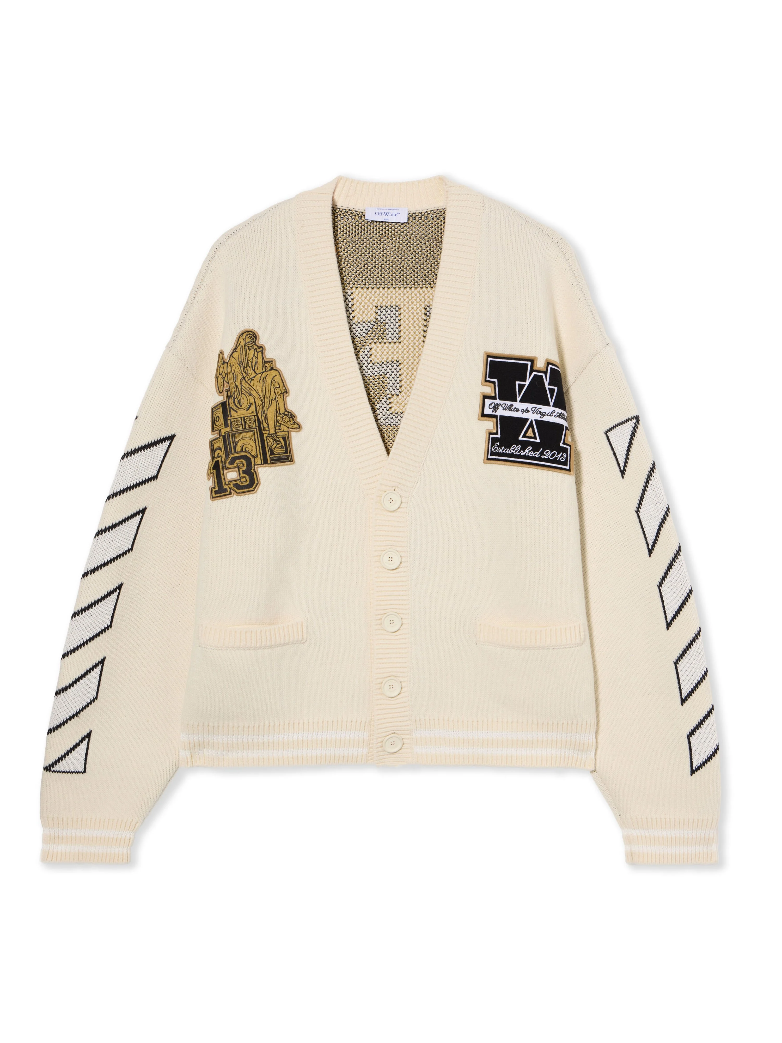 Lion Varsity Knit Cardigan - 1