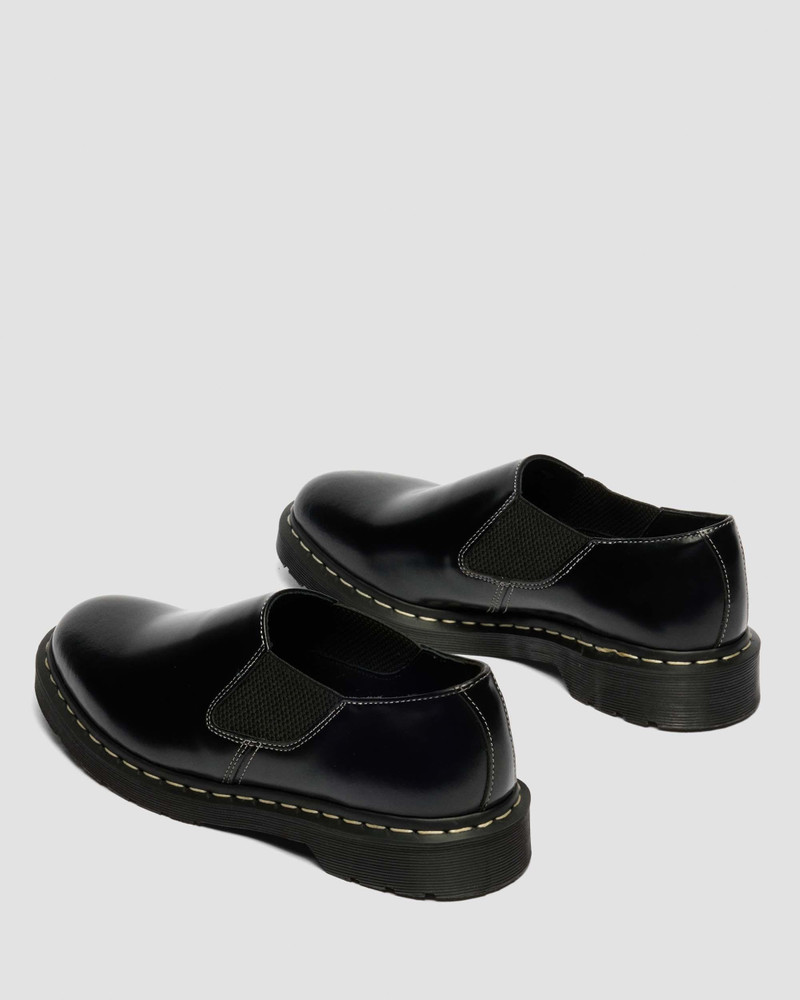 LOUIS Smooth Leather Slip On Shoes 9