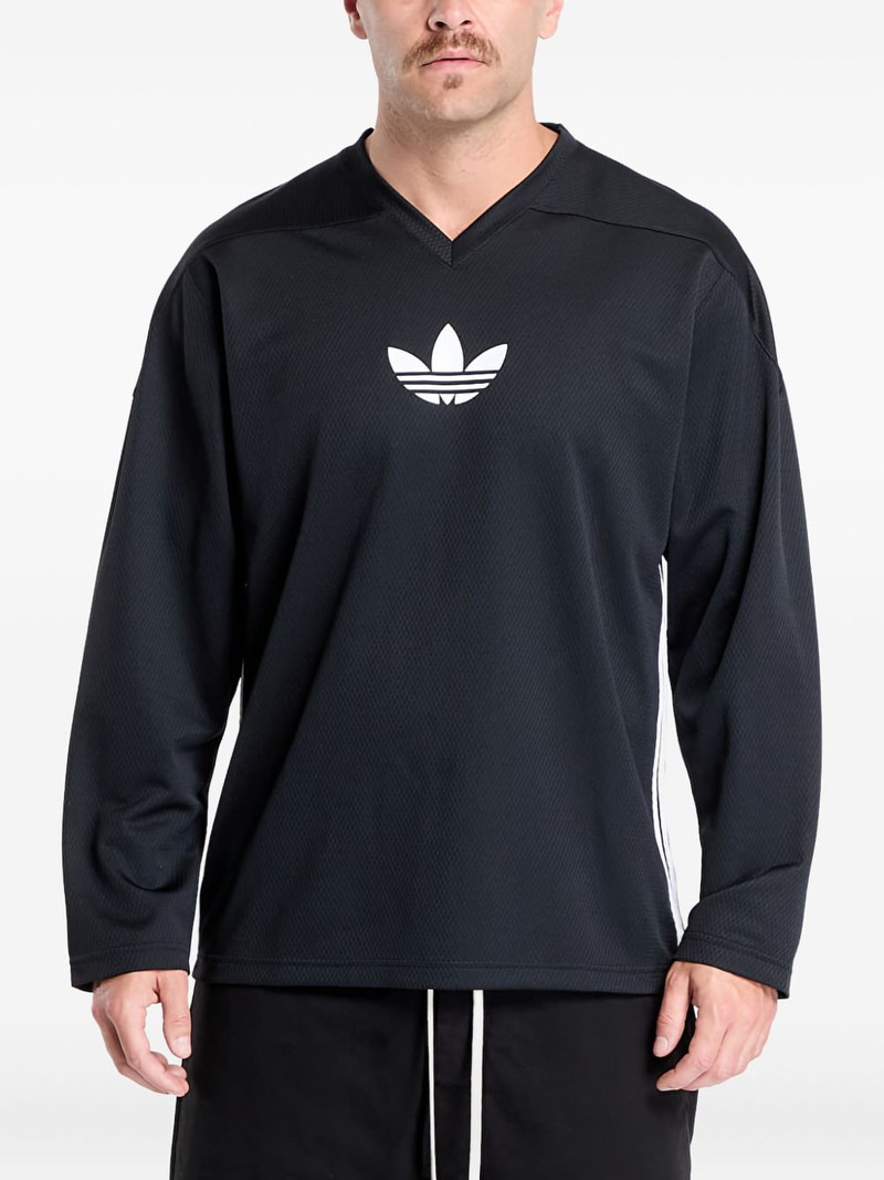 Adicolor mesh logo long-sleeves T-shirt 1