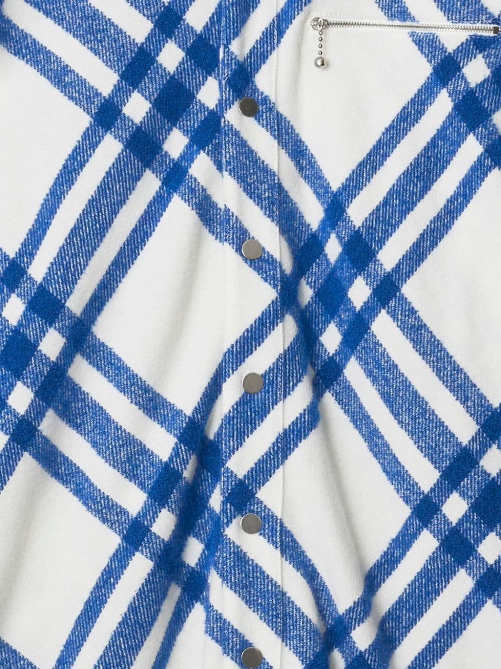 Vintage Check wool blend shirt - 3