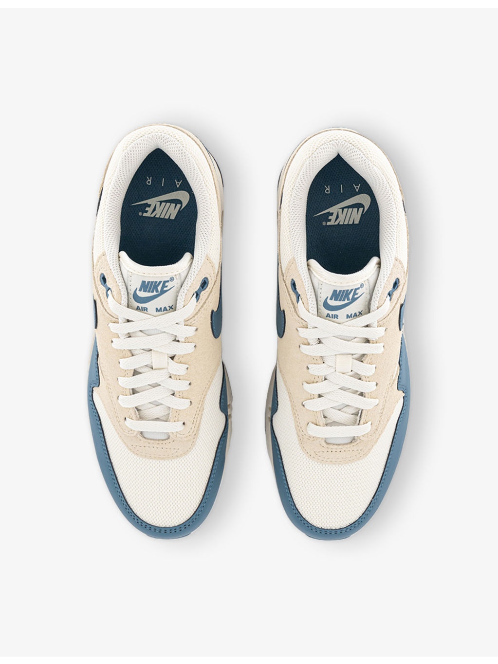 Air Max 1 Leather Low-Top Trainers - 2
