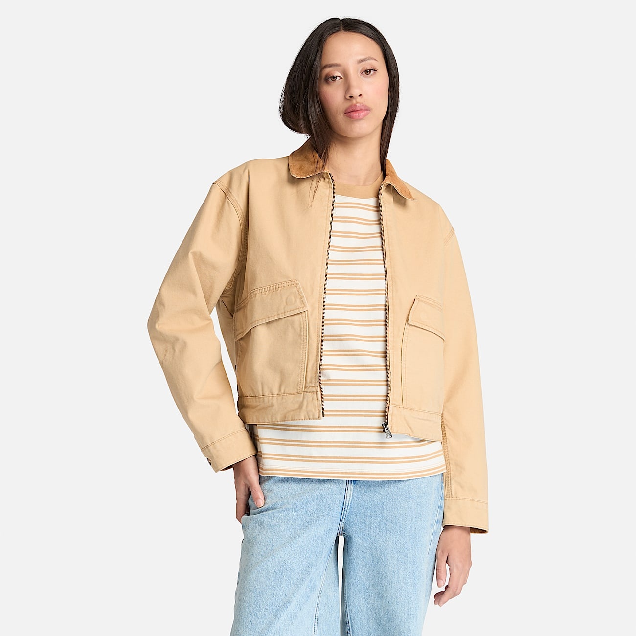 Women's Strafford Washed Canvas Jacket - 2