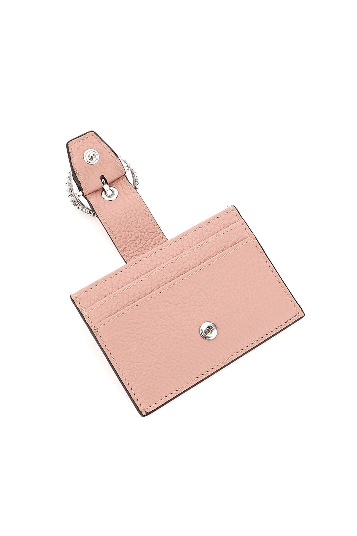 UMIKA CARDHOLDER WITH CRYSTAL BUCKLE - 5