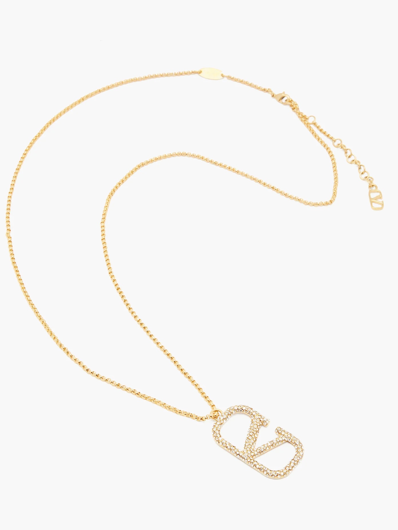 V-logo necklace - 4