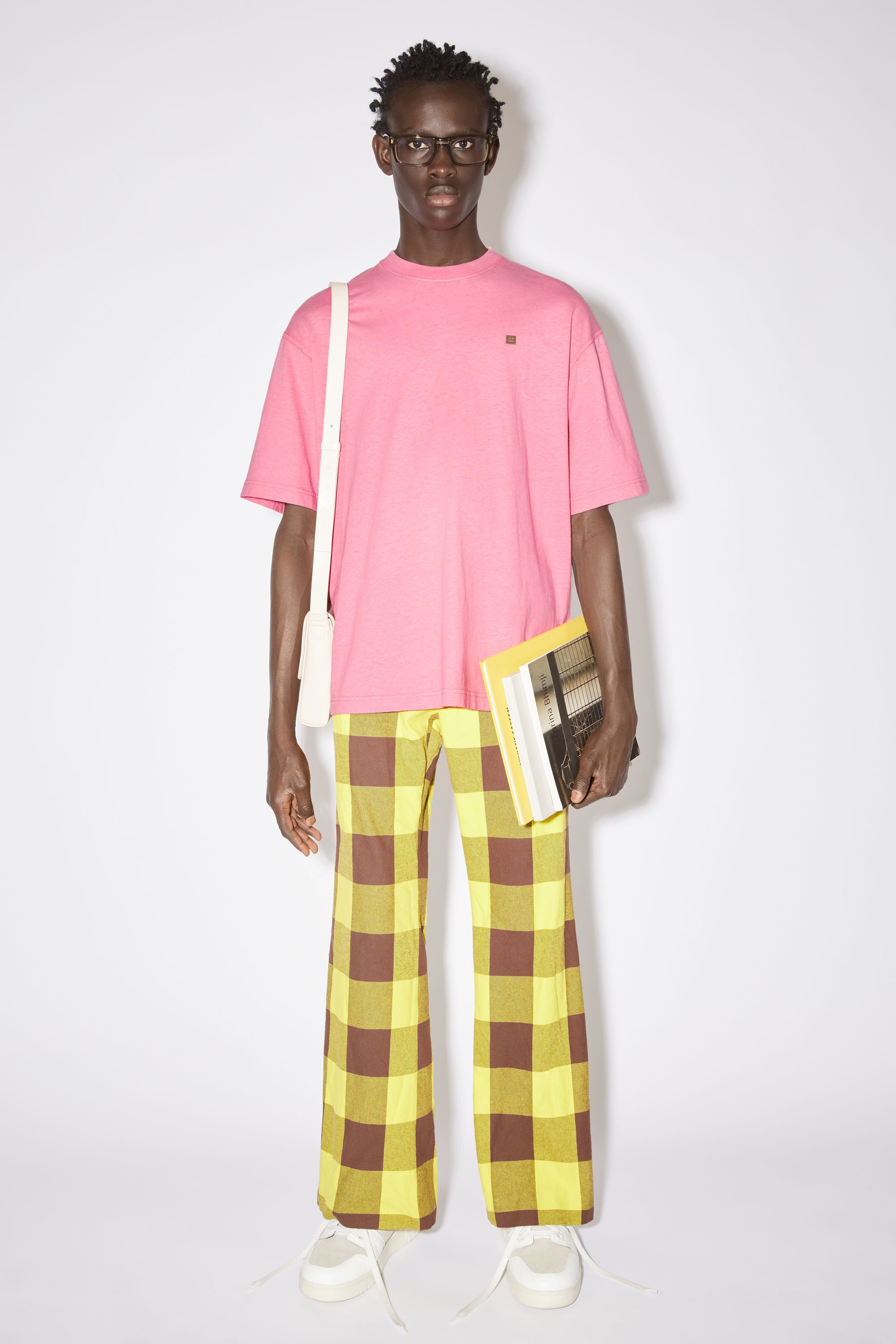 Crew neck t-shirt - Bubblegum pink - 2