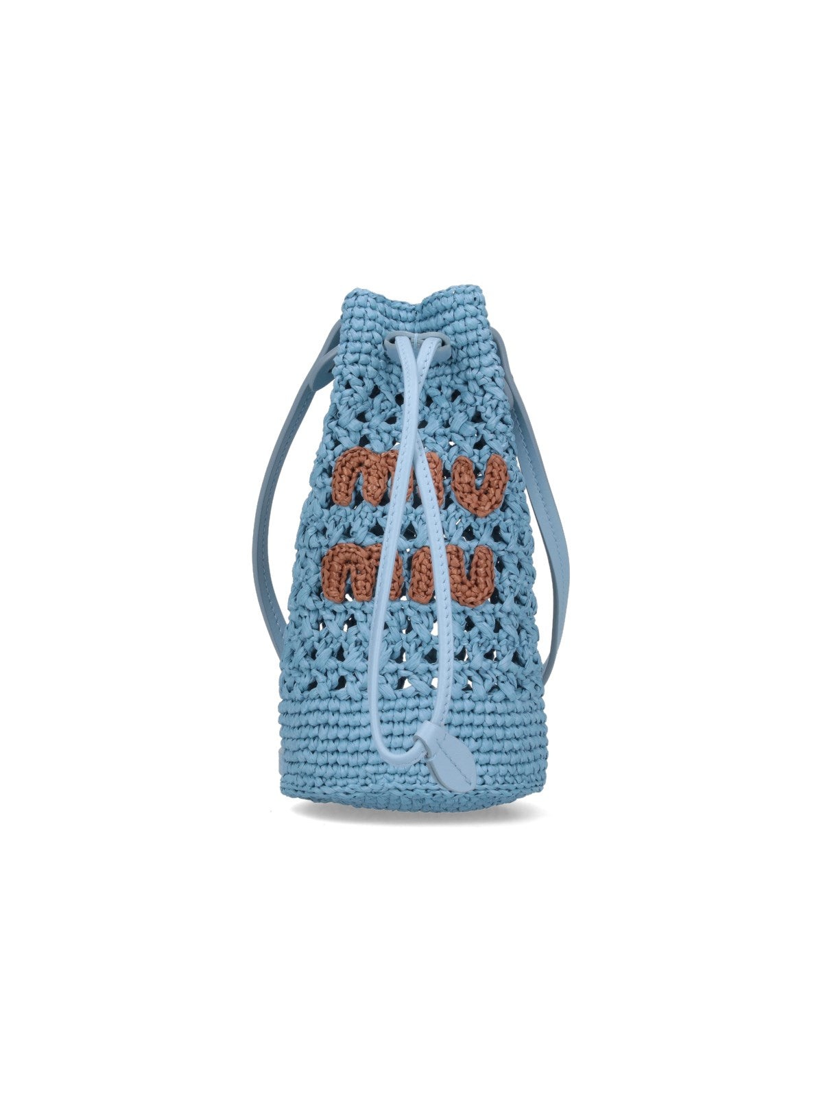 Miu Miu Women Raffia Bucket Bag - 1