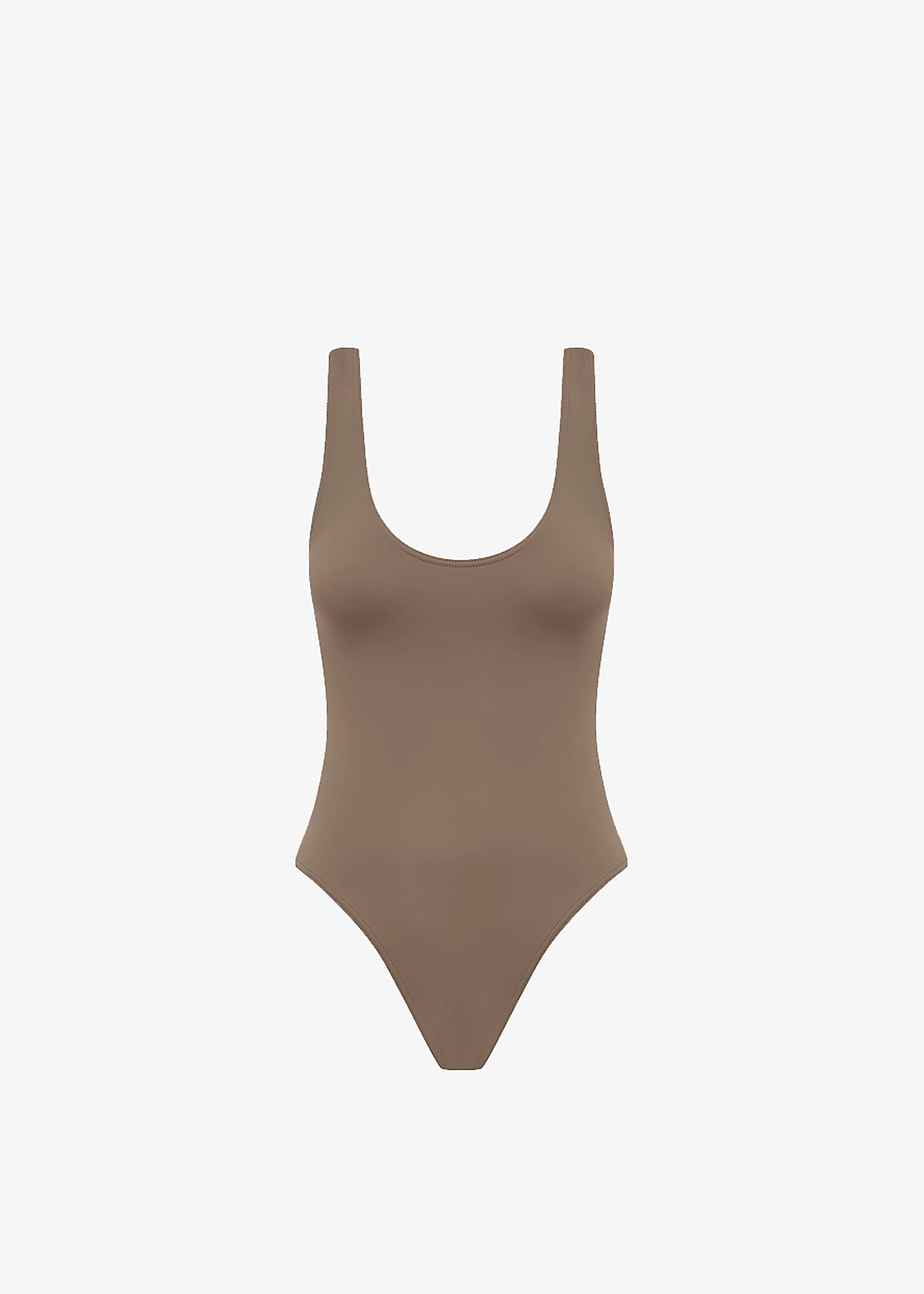 Matteau Racer Back Maillot - Clay - 1