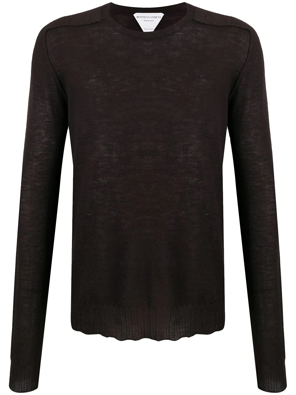 fine knit jumper - 1