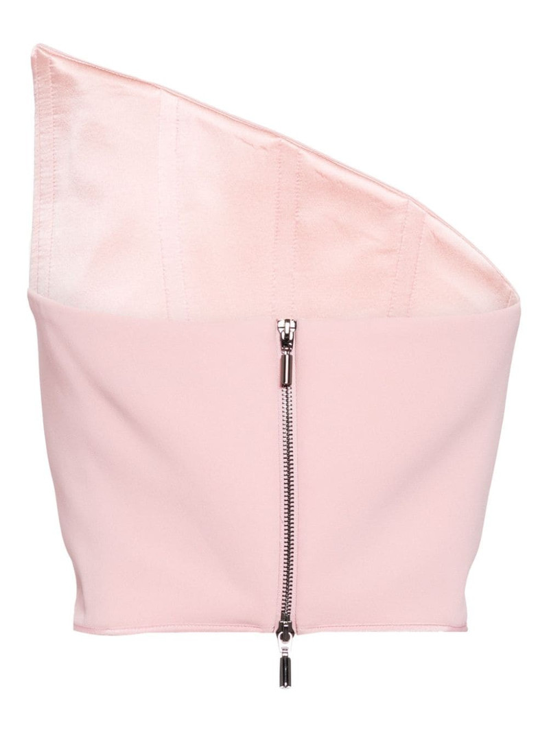 MATICEVSKI asymmetric strapless top outlook