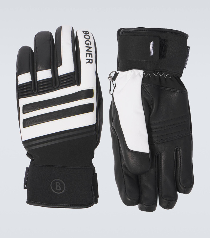 Alex leather ski gloves 1
