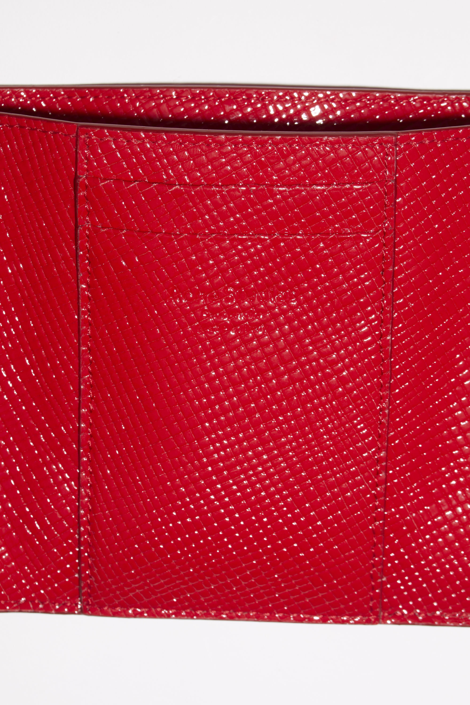 Musubi folded wallet - Bright Red - 5