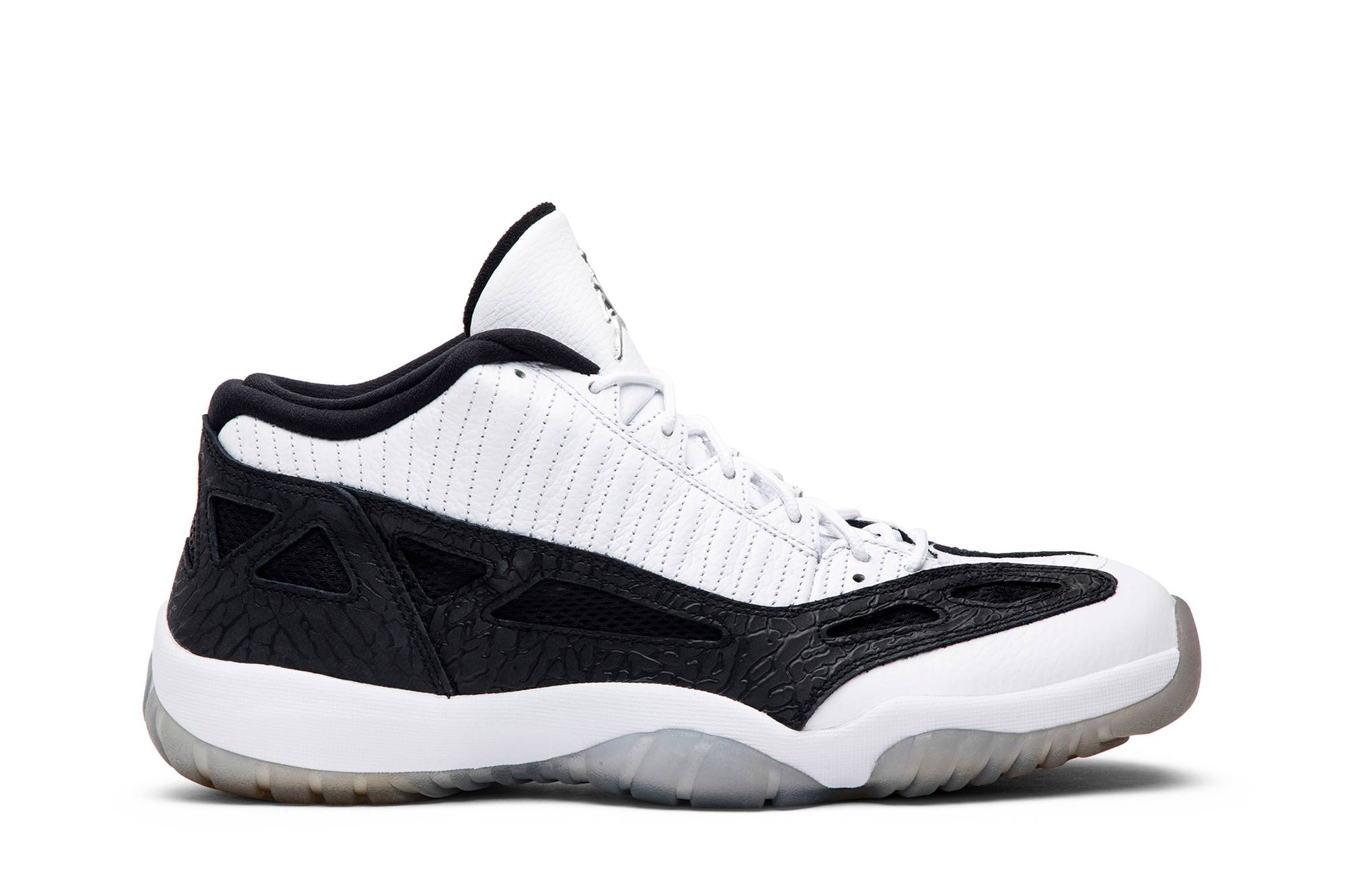 Air Jordan 11 Retro Low IE 'White Black' - 1