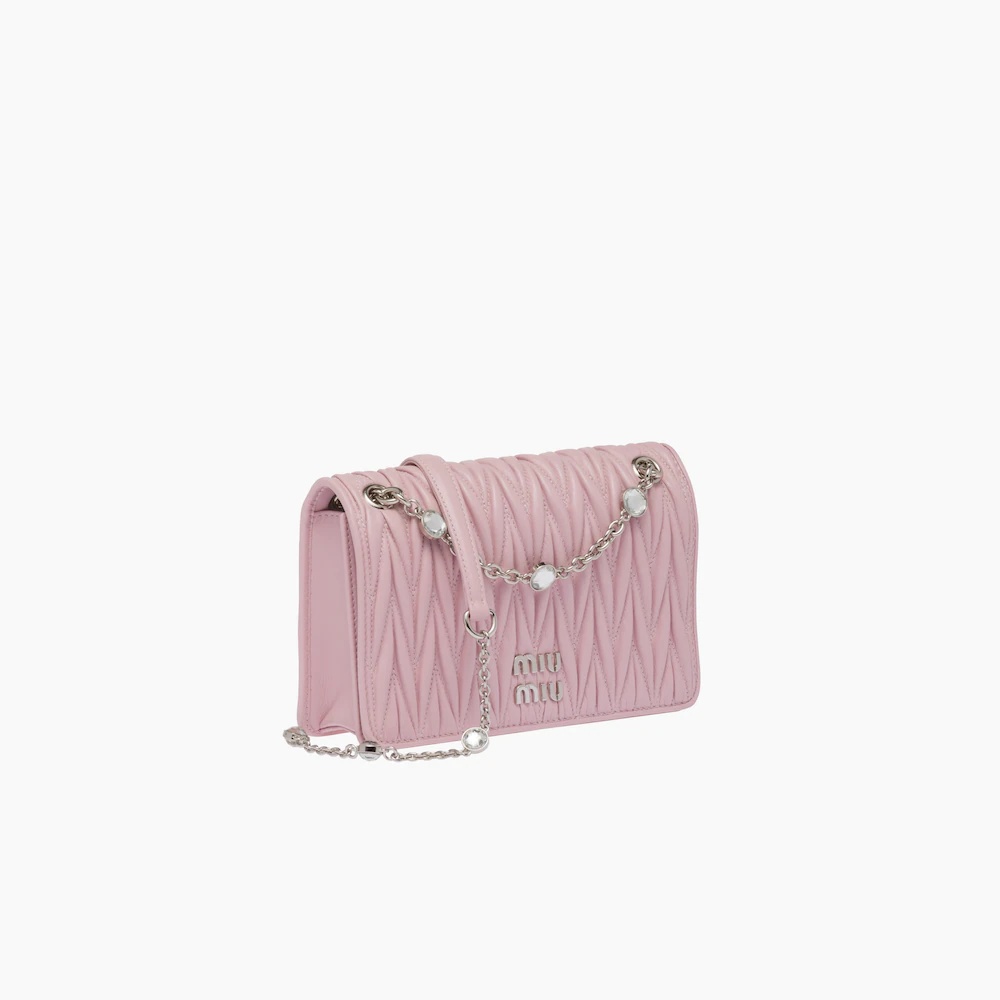 Matelassé nappa leather mini-bag - 2