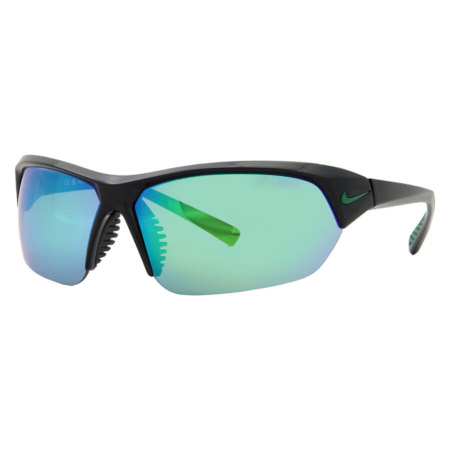 Nike Green Mirror Wrap Men's Sunglasses NIKE SKYLON ACE M MI DV2163 012 69 - 2