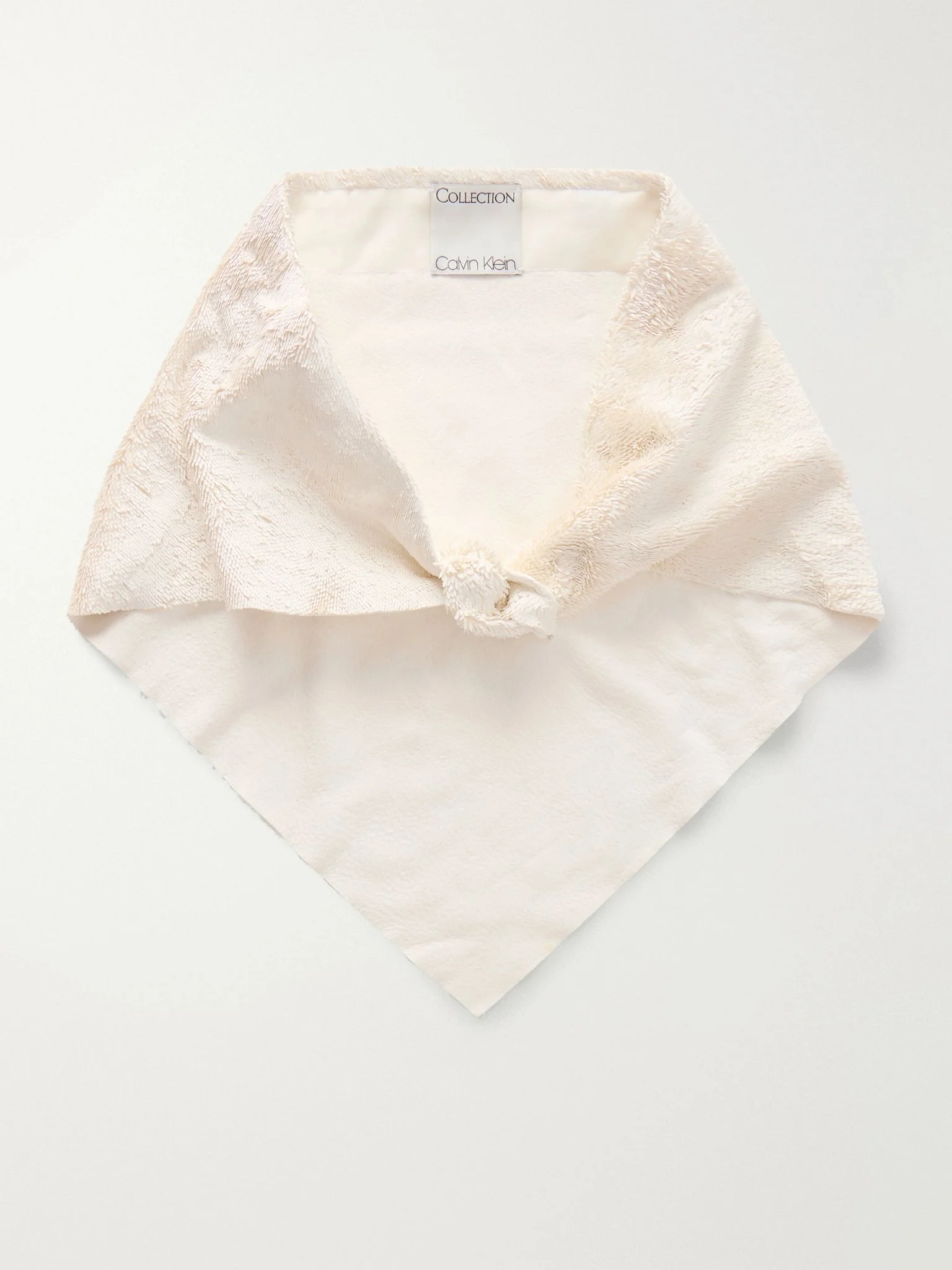 Suede scarf Off-white - 1