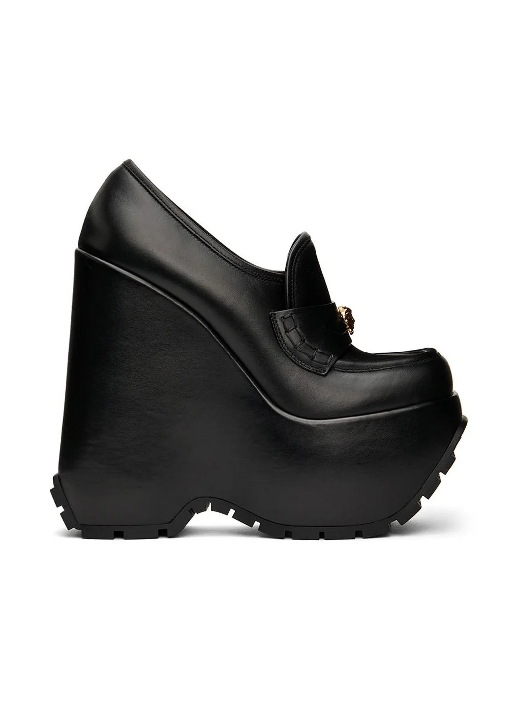 Black Triplatform Heels - 1