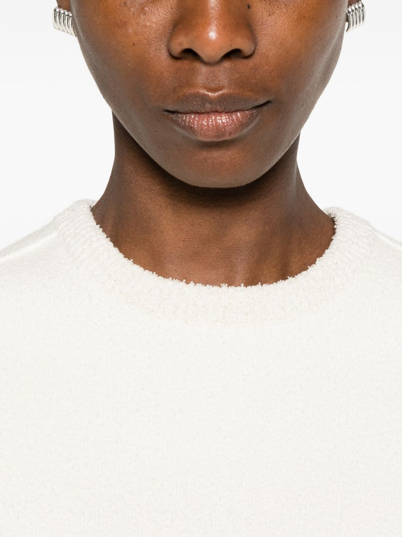 round-neck short-sleeve sweater 5