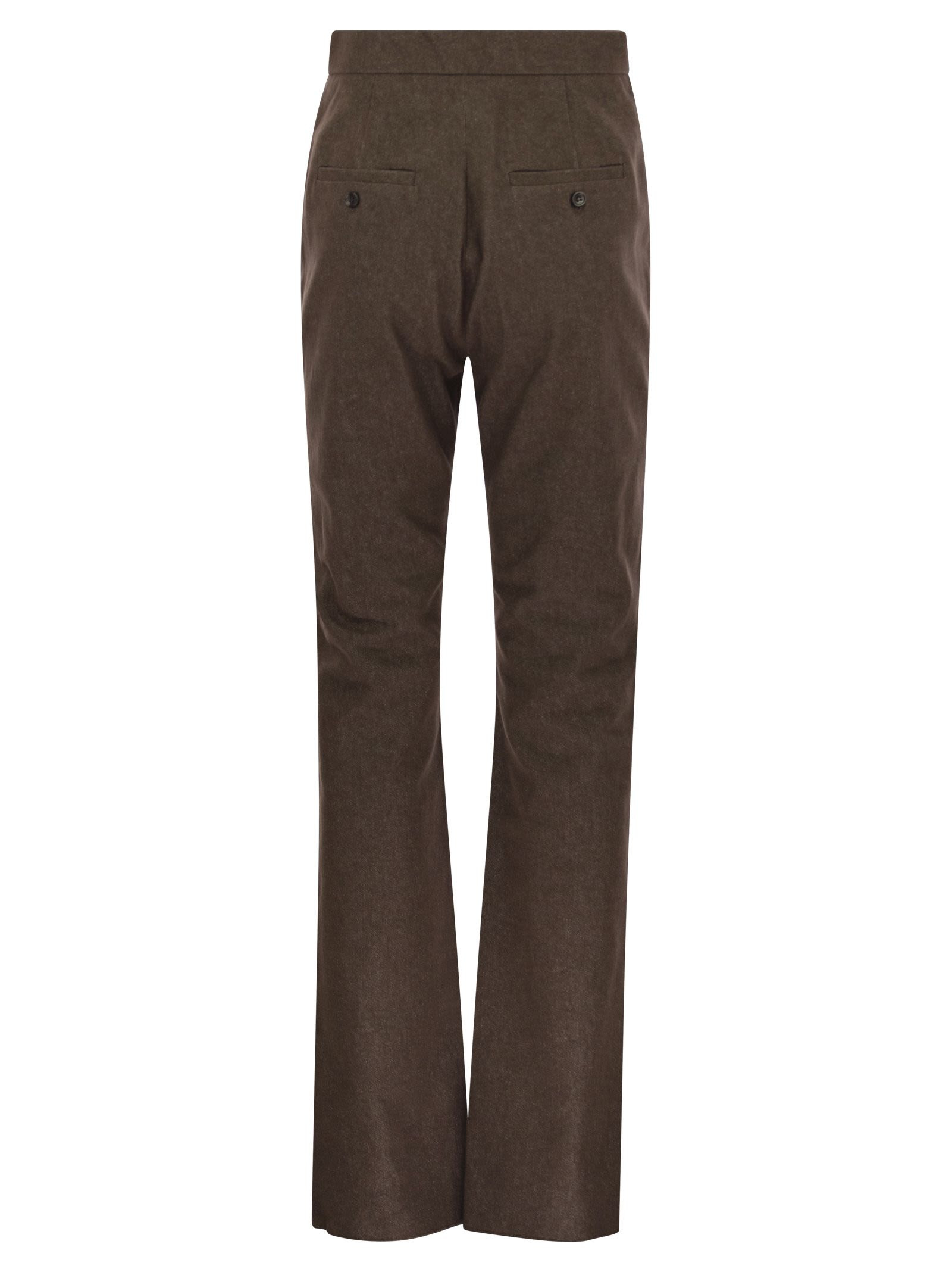Maxmara Women Galizia - Slim Fit Cotton Trousers - 2