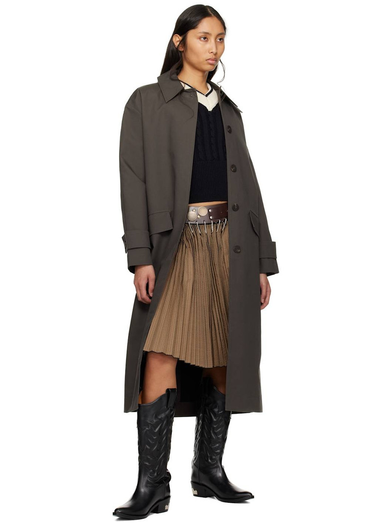 TOGA PULLA Black Leather Tall Boots outlook