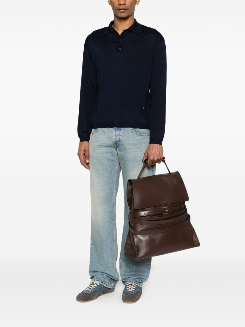 Moschino button logo polo shirt outlook